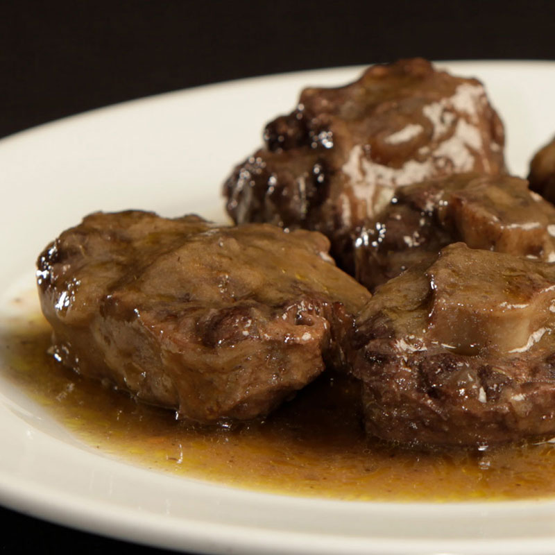 Plato de carrilleras